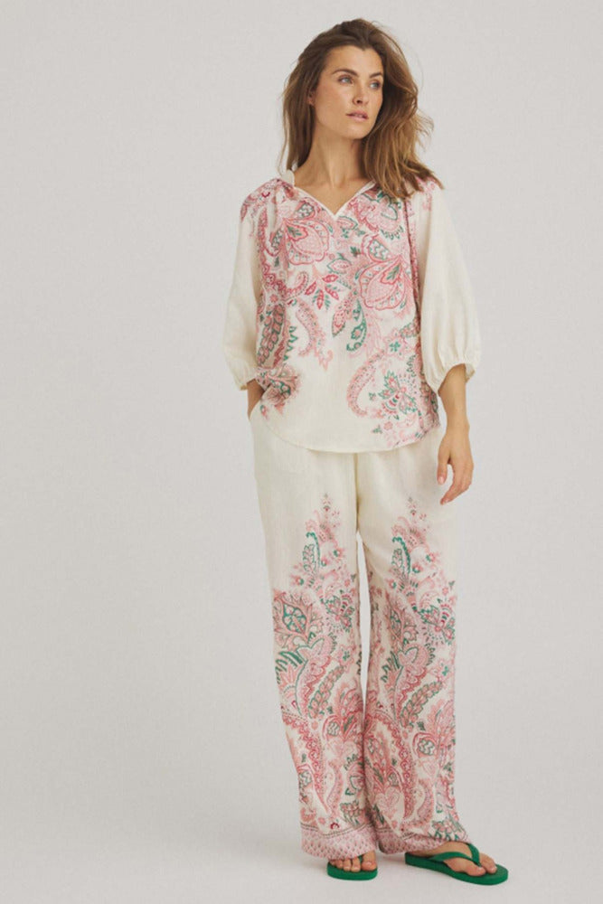 Vanja Pant - Løse bukser med print