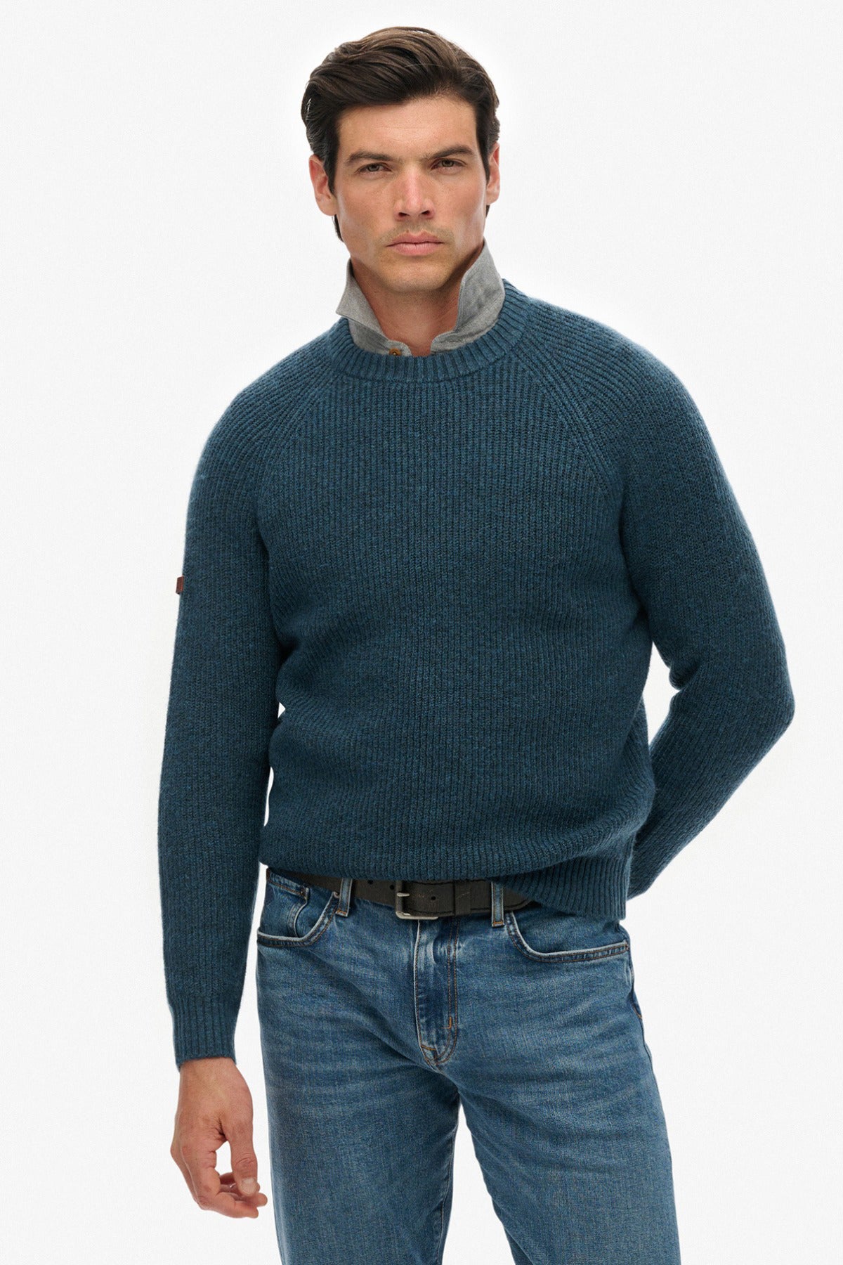 SUPERDRY CHUNKY RAGLAN JUMPER