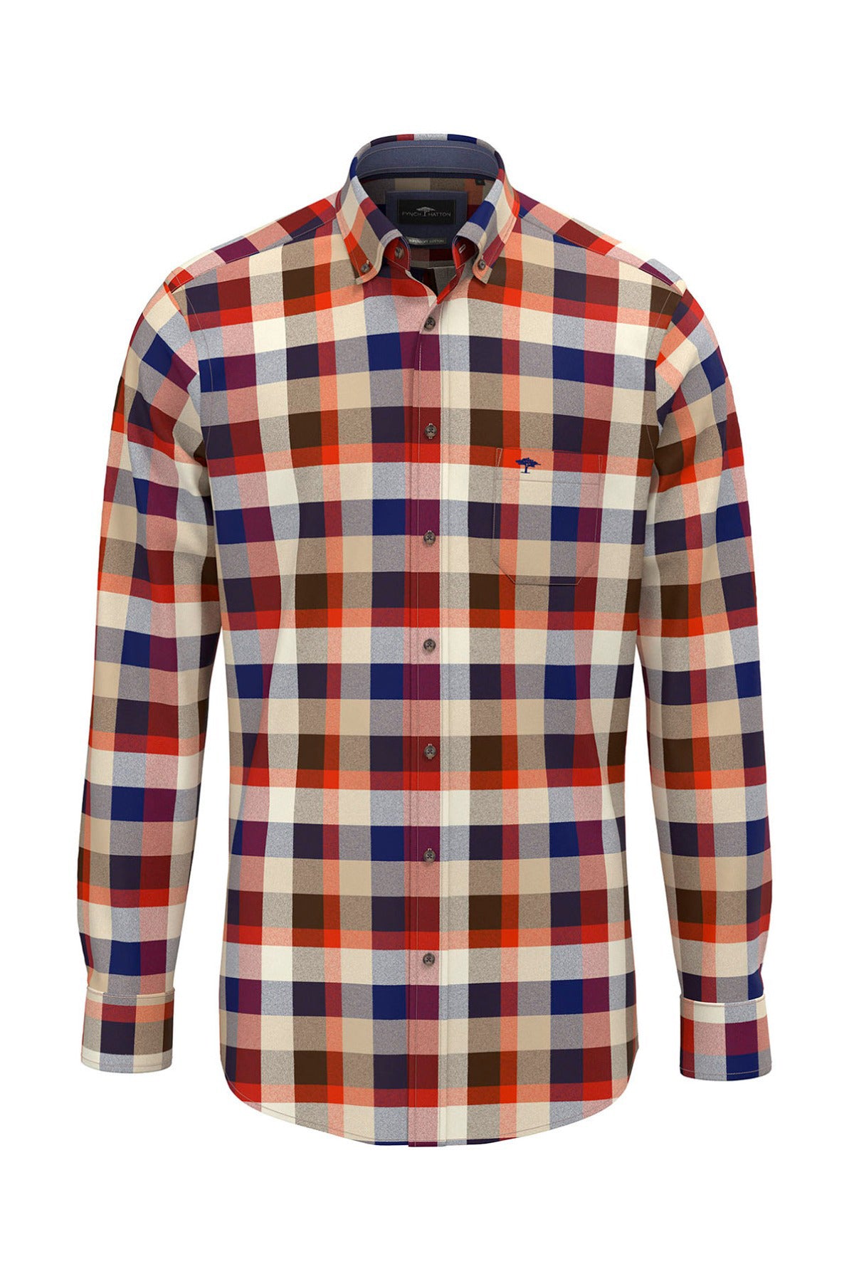 FYNCH-HATTON Square Flannel Check