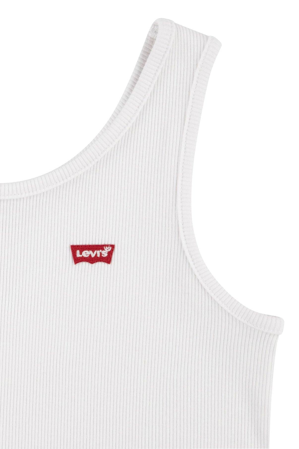 LEVIS GIRL TOP LVG MEET AND GREET RIBBED TANK