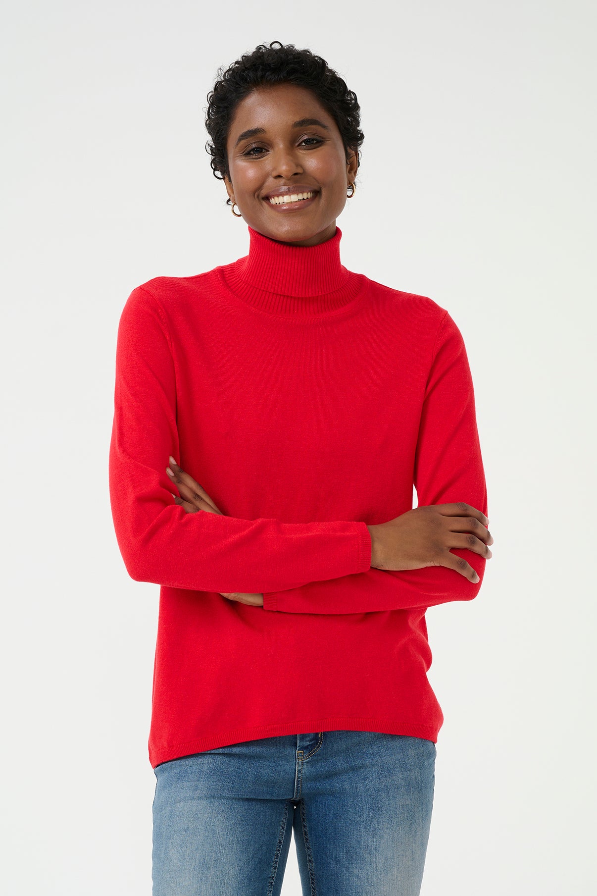 Culture CUannemarie Loose Roll-Neck