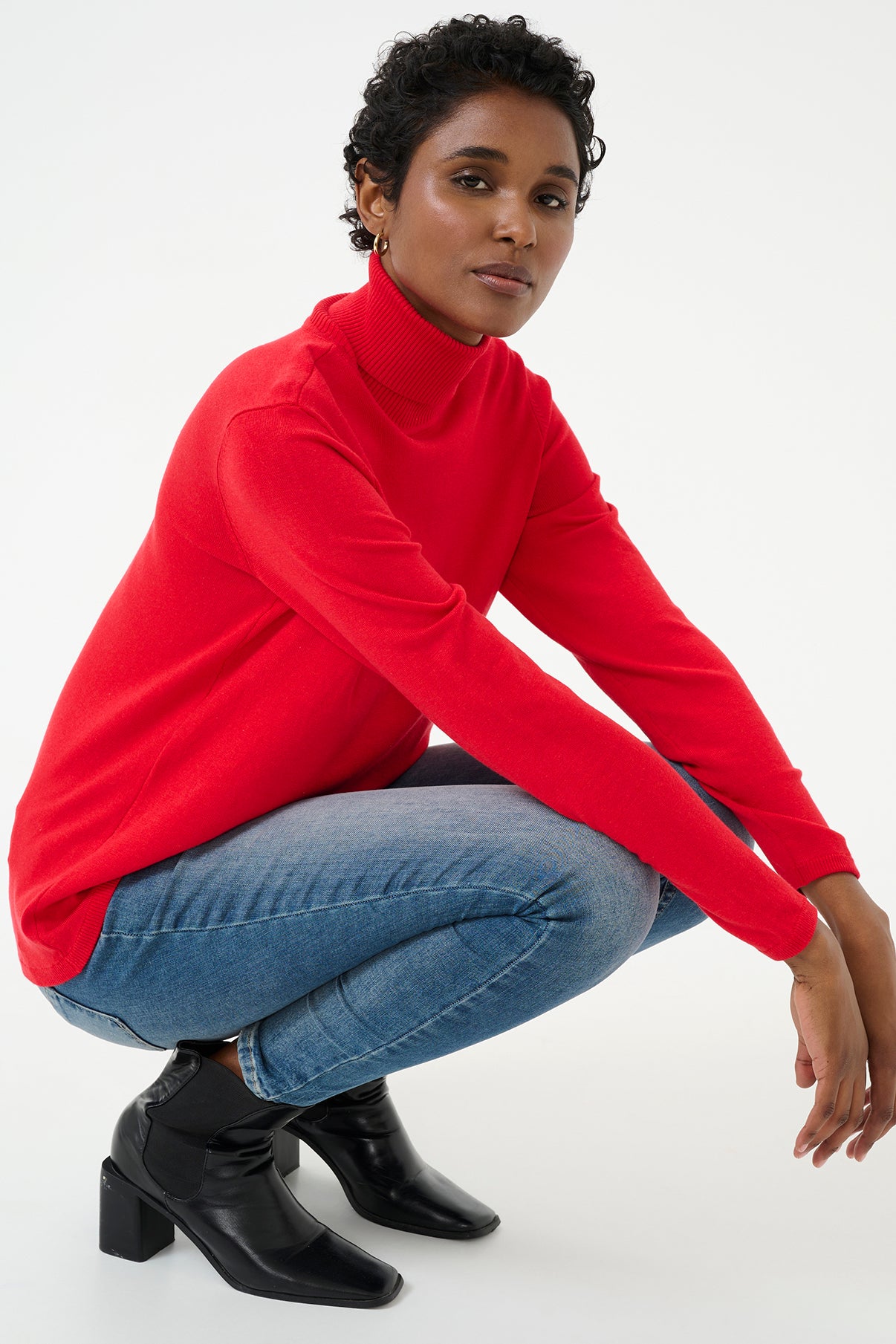 Culture CUannemarie Loose Roll-Neck