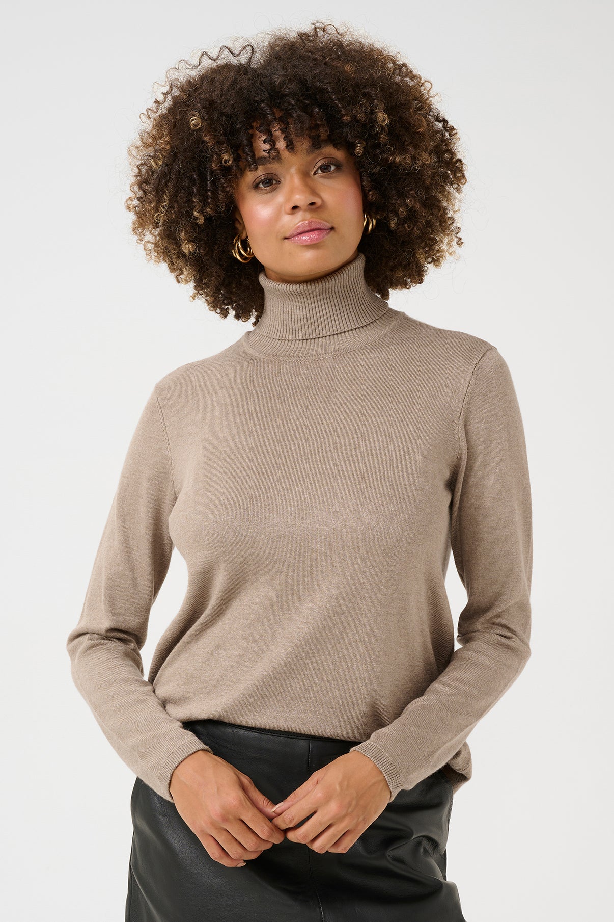 Culture CUannemarie Loose Roll-Neck