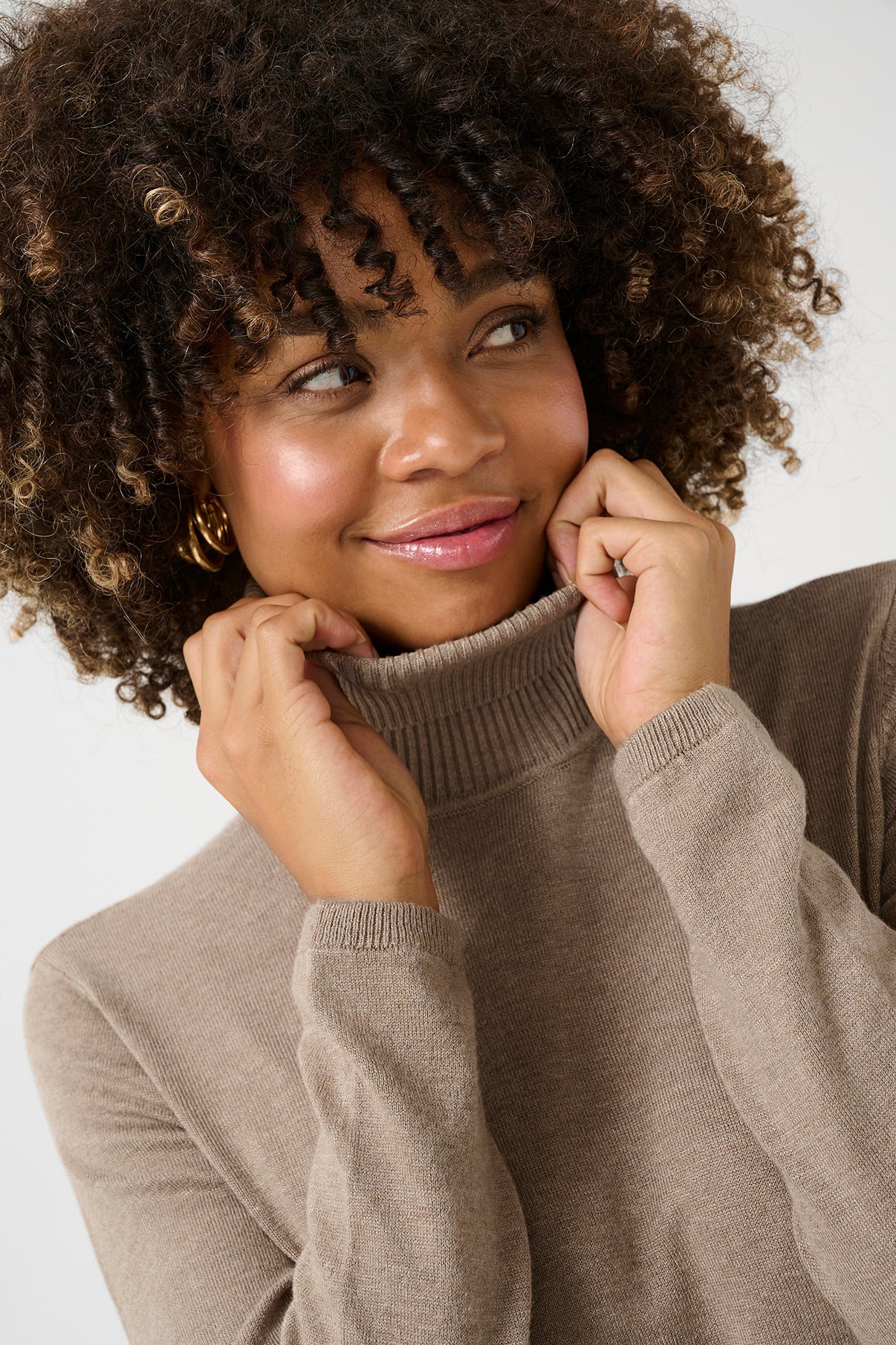 Culture CUannemarie Loose Roll-Neck