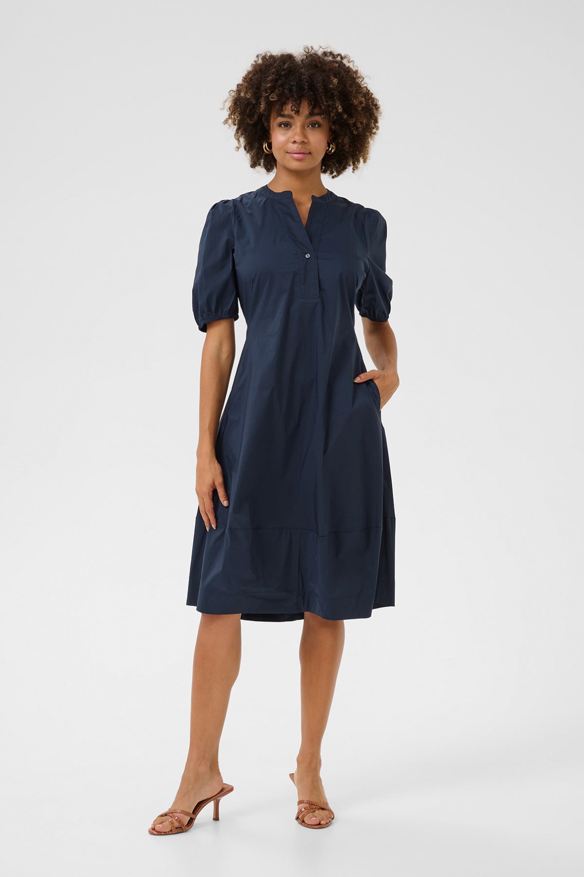 Culture CUantoinett SS Placket Dress