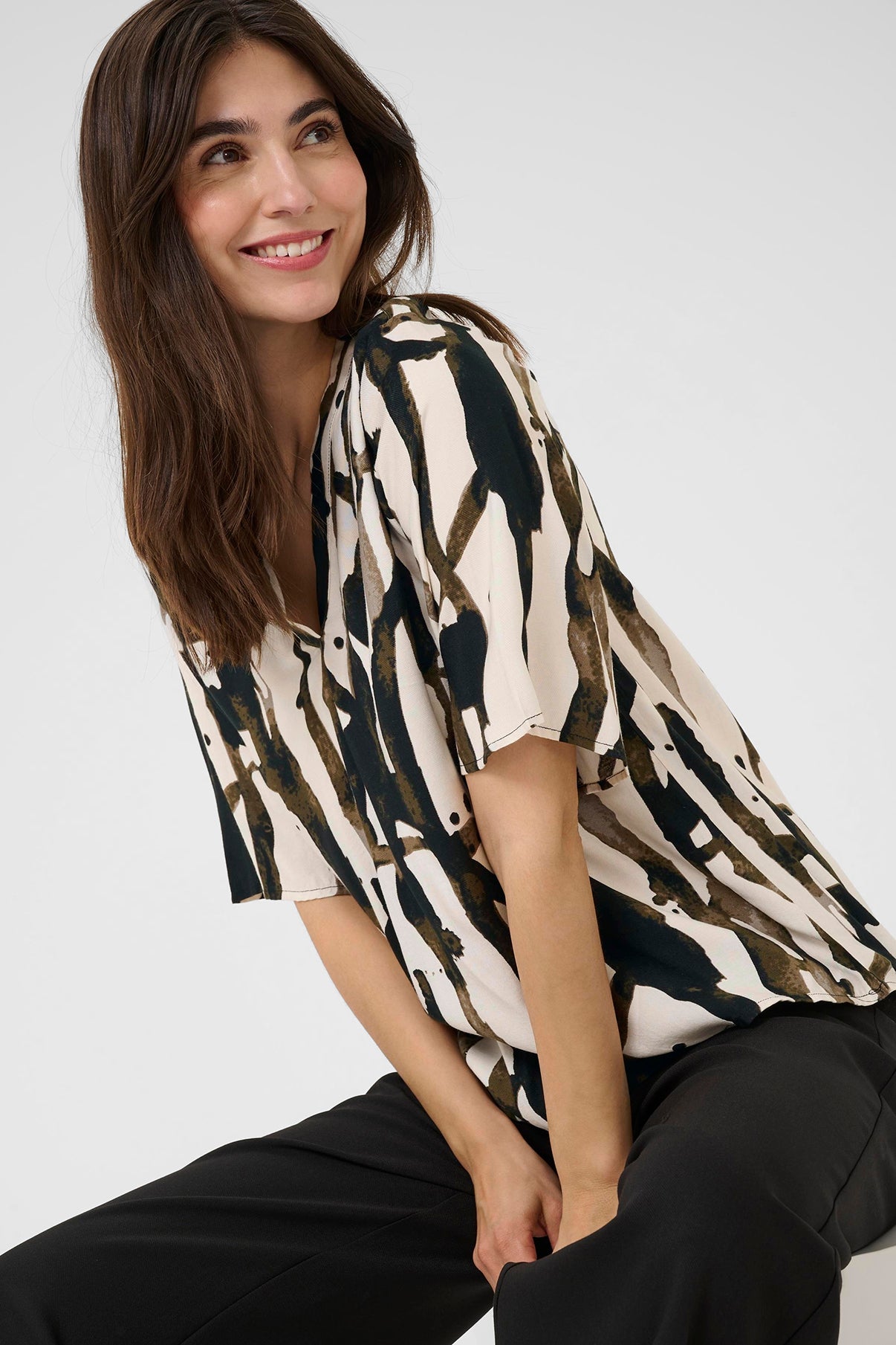 Culture CUashley Chaina SS Blouse