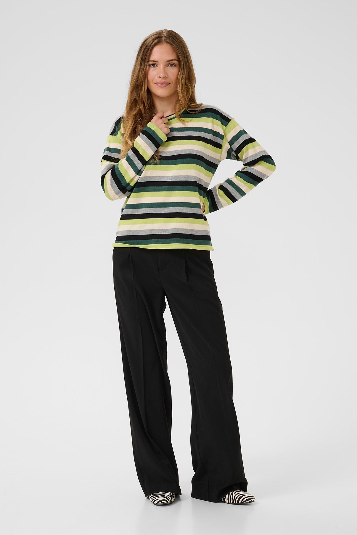 Culture CUlai Annemarie Stripe Pullover