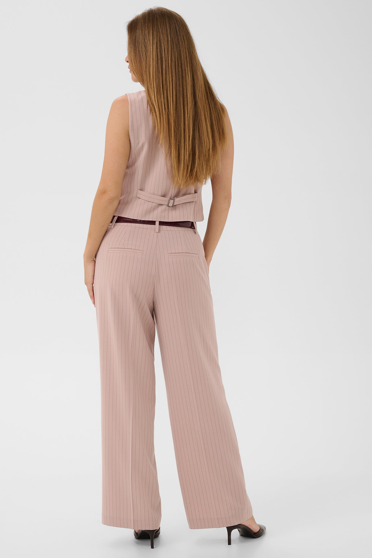 CUcæcilie - Waistcoat vest med striber