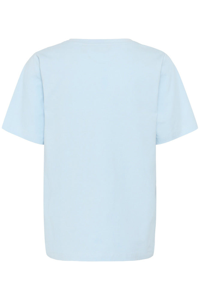 CUliba Gith - T-shirt med broderet hjerte