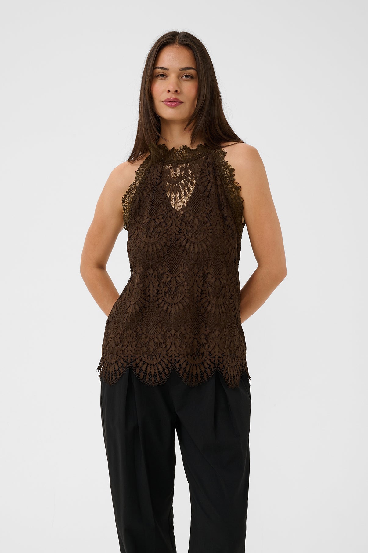 CUarto Okram - Halterneck bluse