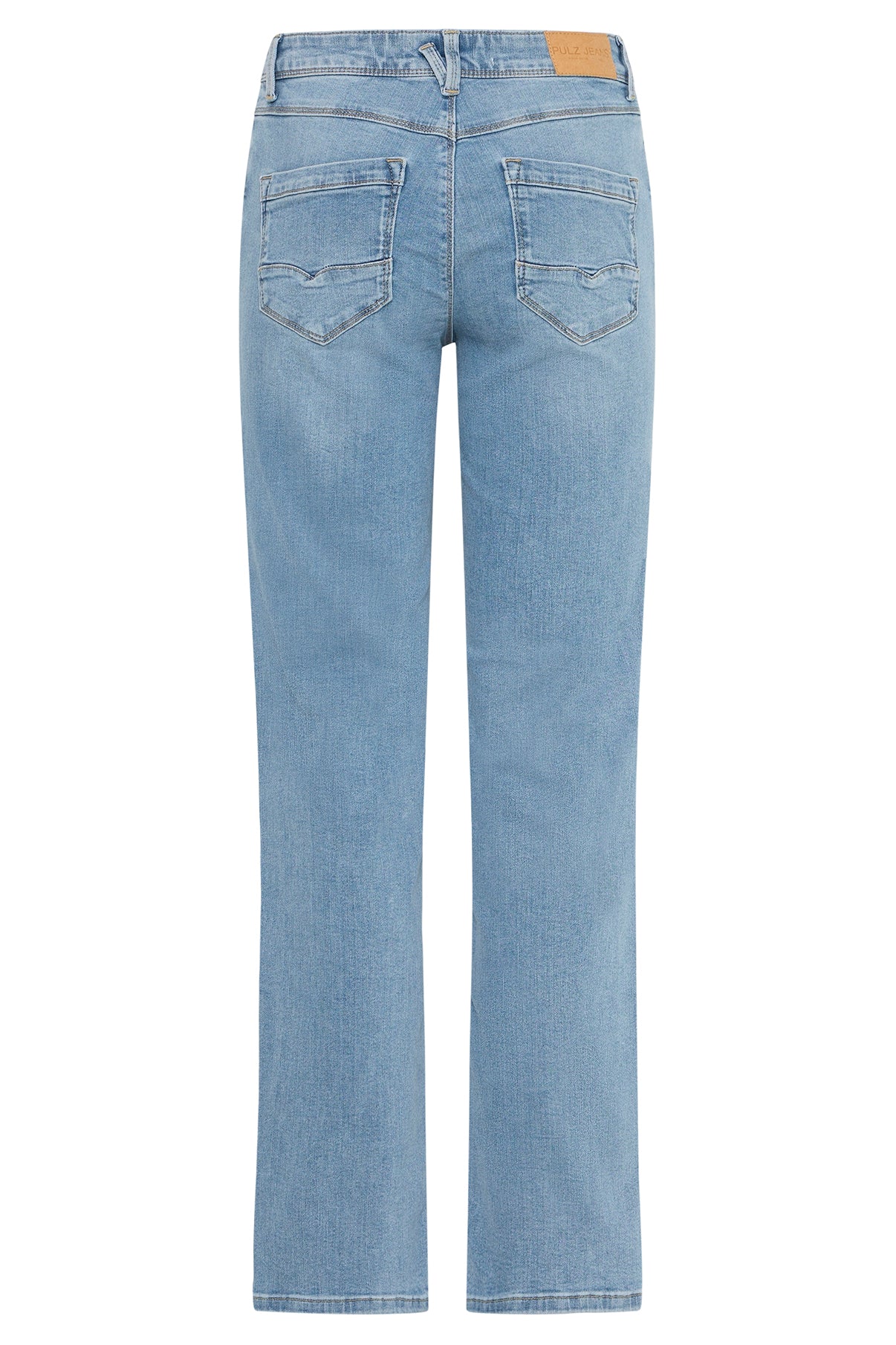PZKAROLINA - Højtaljede jeans med stræk og lige ben