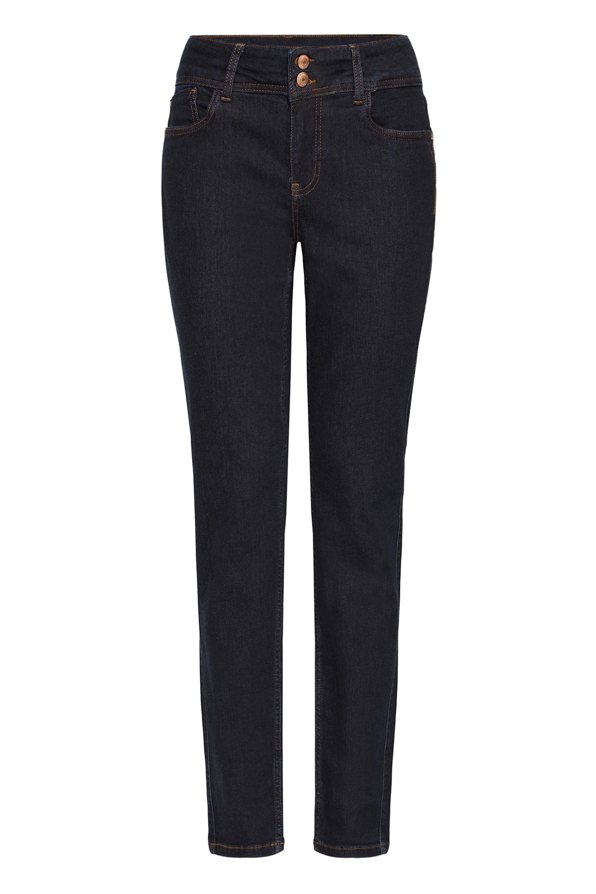 PZSUZY - Højtaljede skinny jeans med stræk