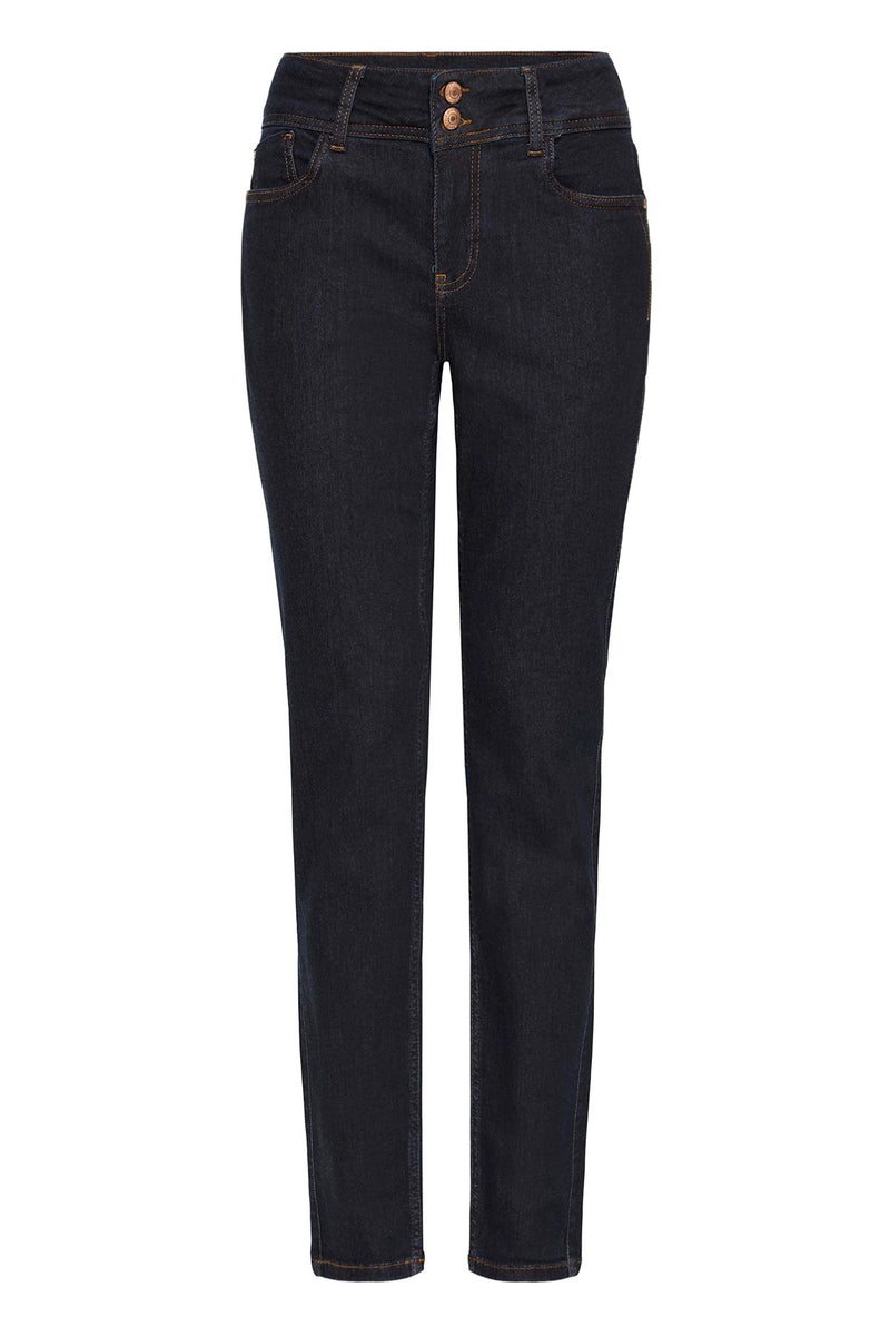 PZSUZY - Højtaljede skinny jeans med stræk