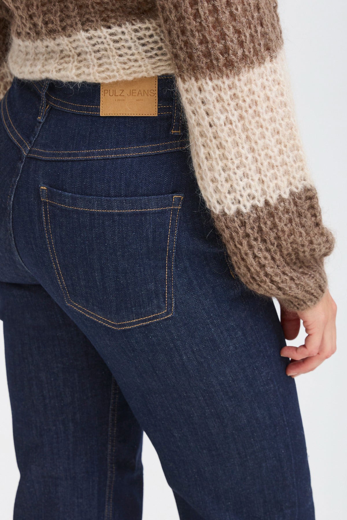 PULZ PZKATJA HW Jeans Straight Leg