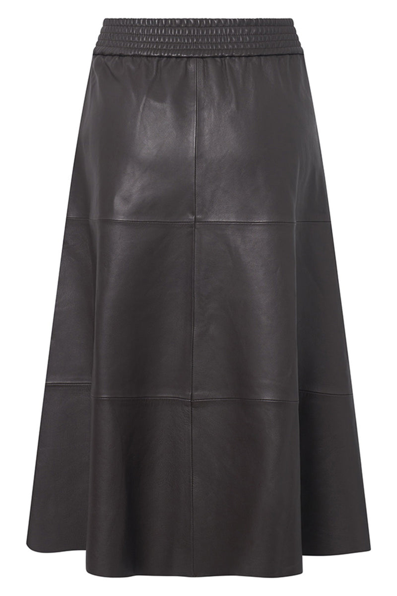 Depeche Evelyn skindnederdel med elastik