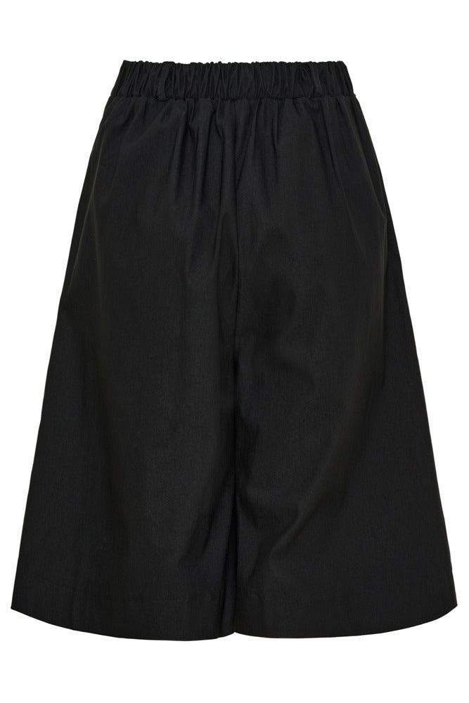 MdcBrunella - Shorts med vide ben og elastisk talje