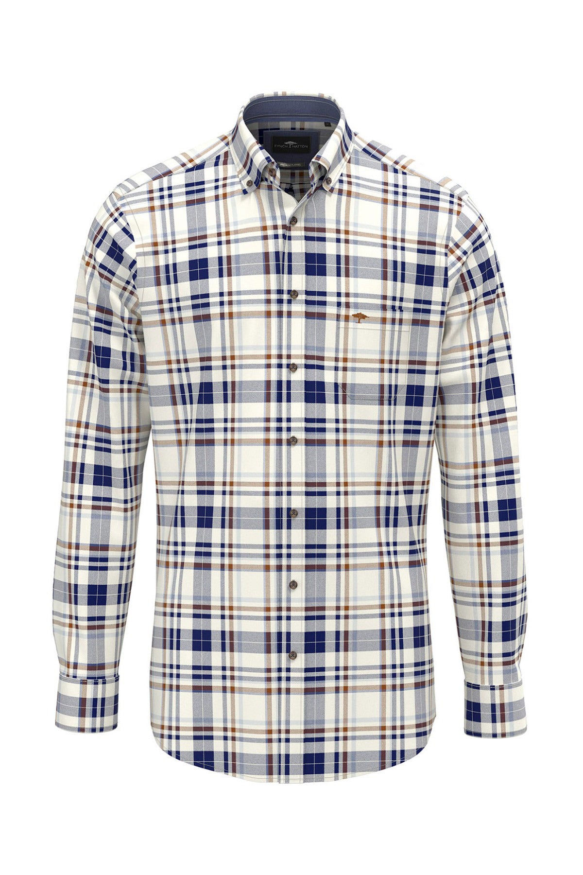 FYNCH-HATTON Herringbone Check