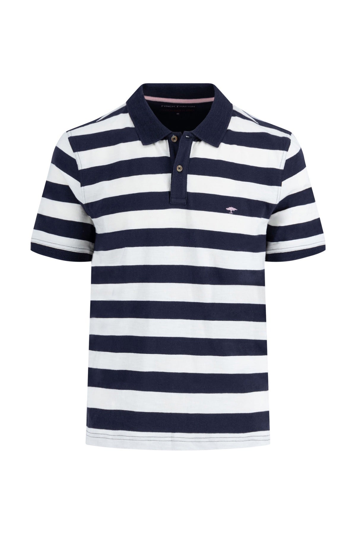 FYNCH-HATTON Polo, slub, stripe