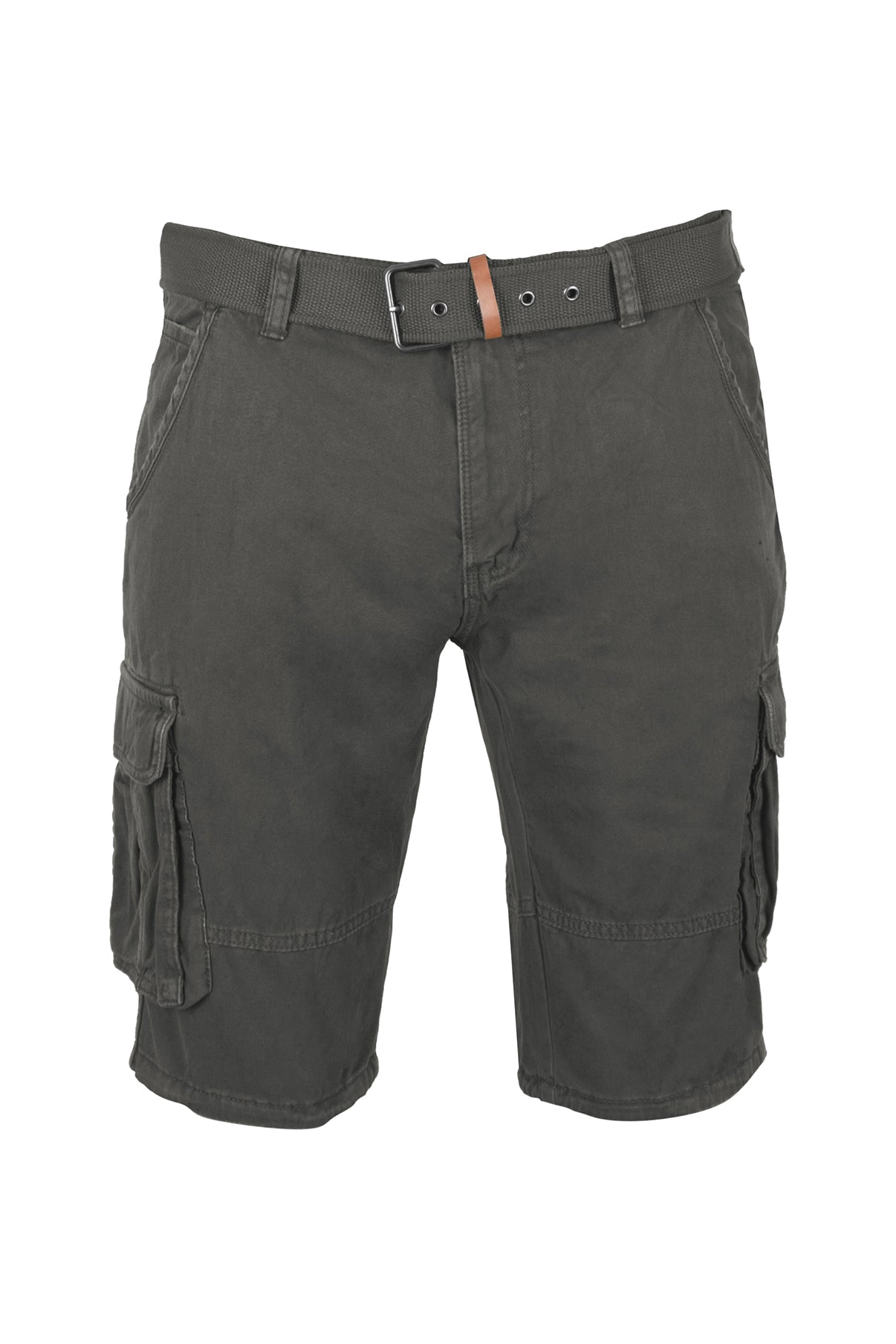 INMonroe - Cargo shorts med bælte og sidelommer