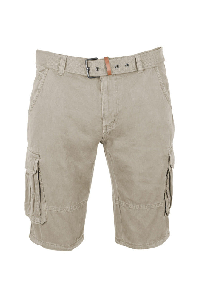 INMonroe - Cargo shorts med bælte og sidelommer