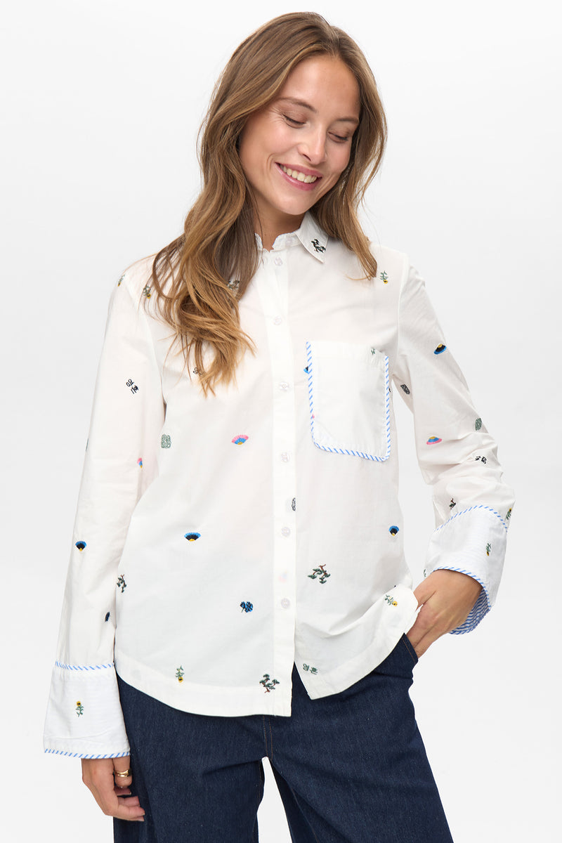 NÜMPH NUCHIRO BOXY SHIRT