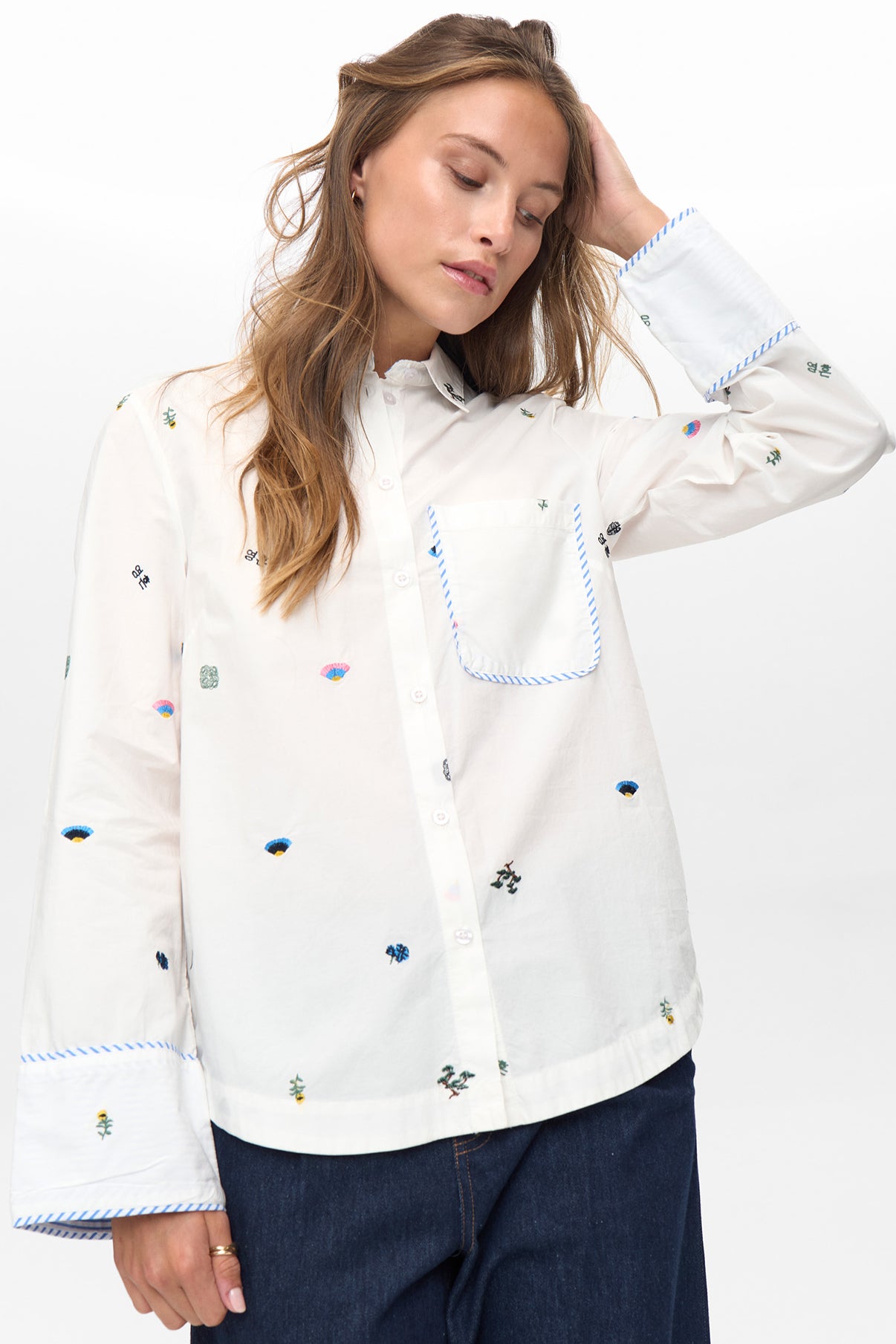 NÜMPH NUCHIRO BOXY SHIRT