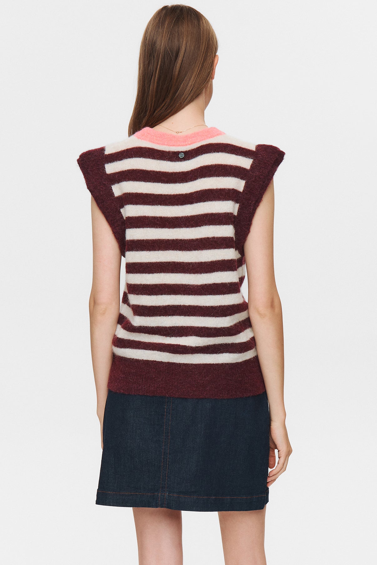 NÜMPH NUCIARA RIETTE STRIPE VEST