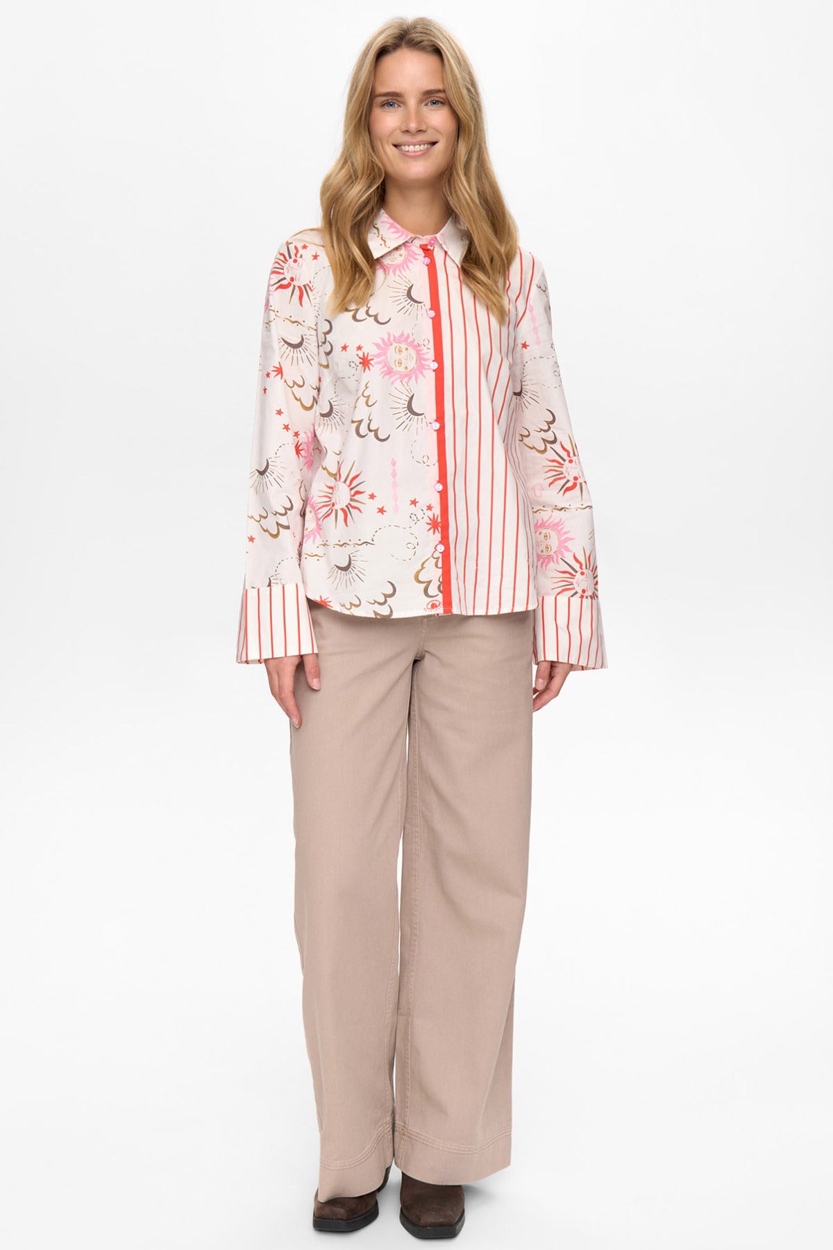 NÜMPH NUSOLEIMA MIX SHIRT