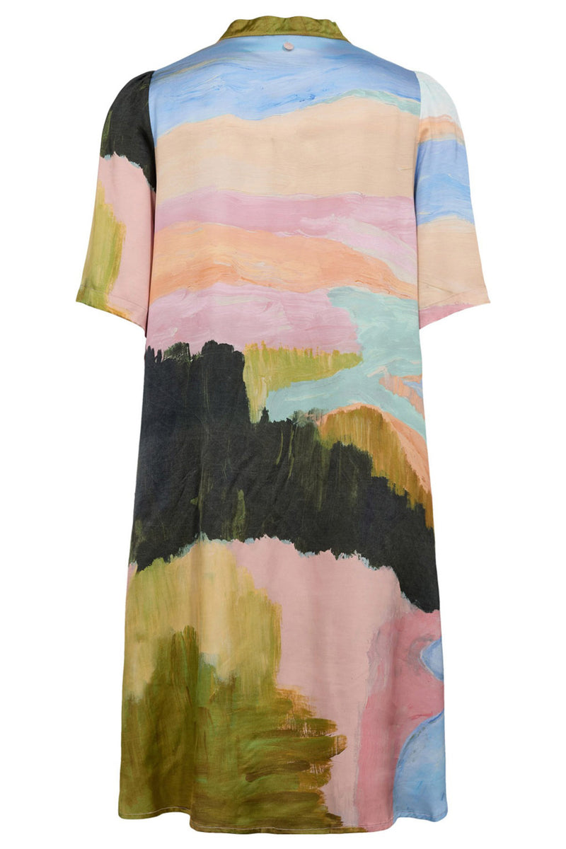 NÜMPH NUMEADOW V-NECK DRESS