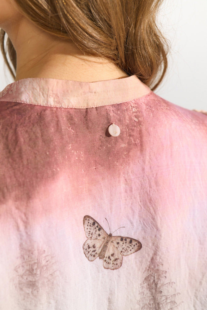 NUFOREST - Kjole med detaljeret blomsterprint