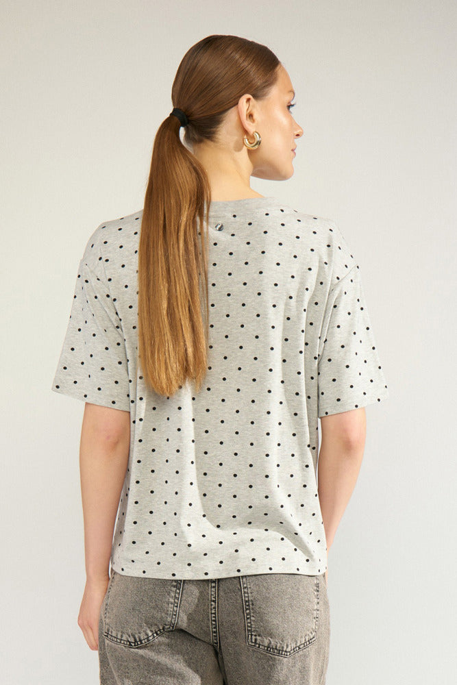 NUROSSA - Oversize kortærmet t-shirt med hundemotiv