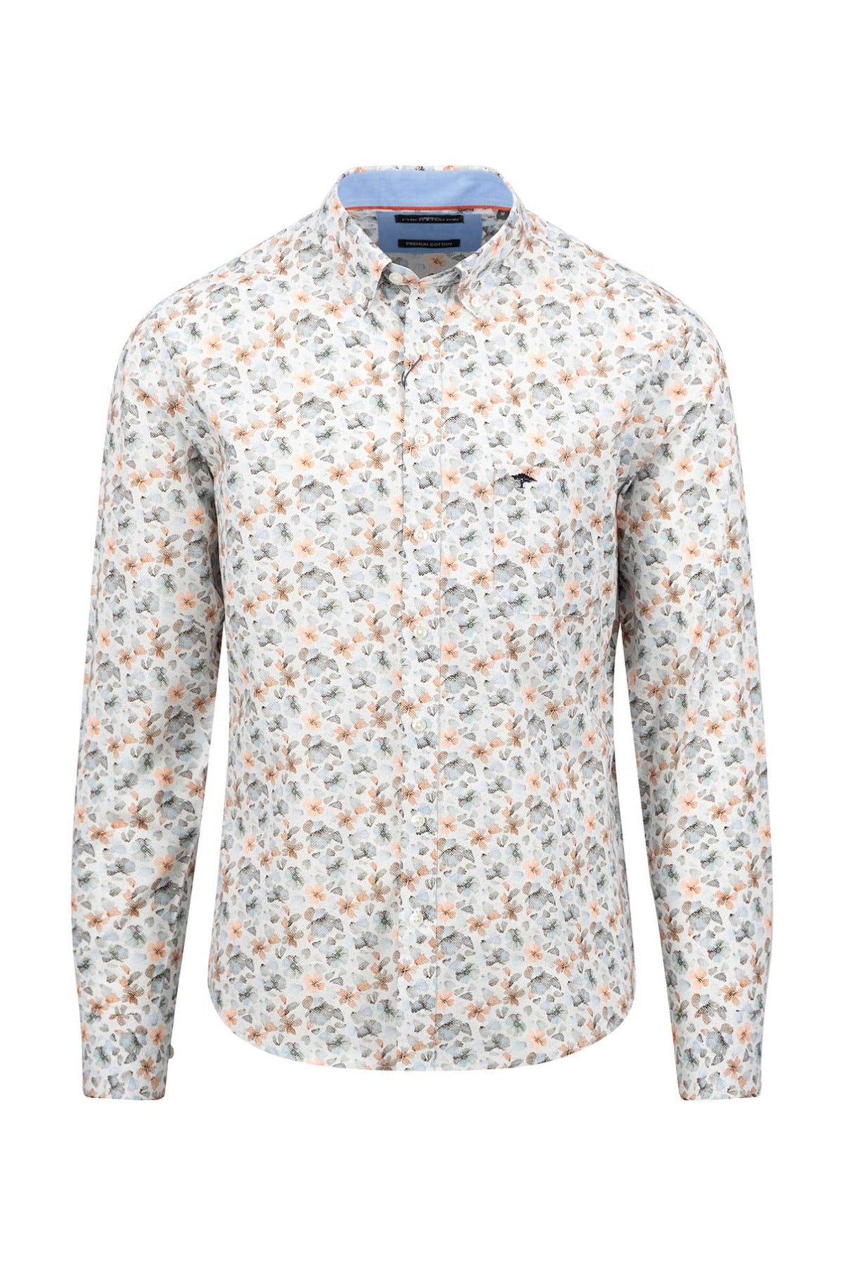 FYNCH-HATTON SKJORTE LS PREMIUM FLOWER