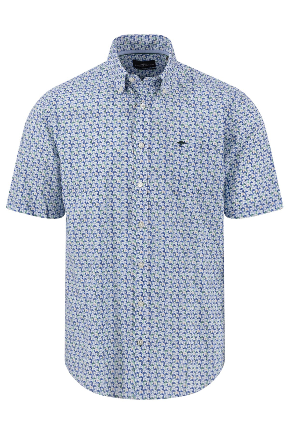 Kortærmet skjorte med print