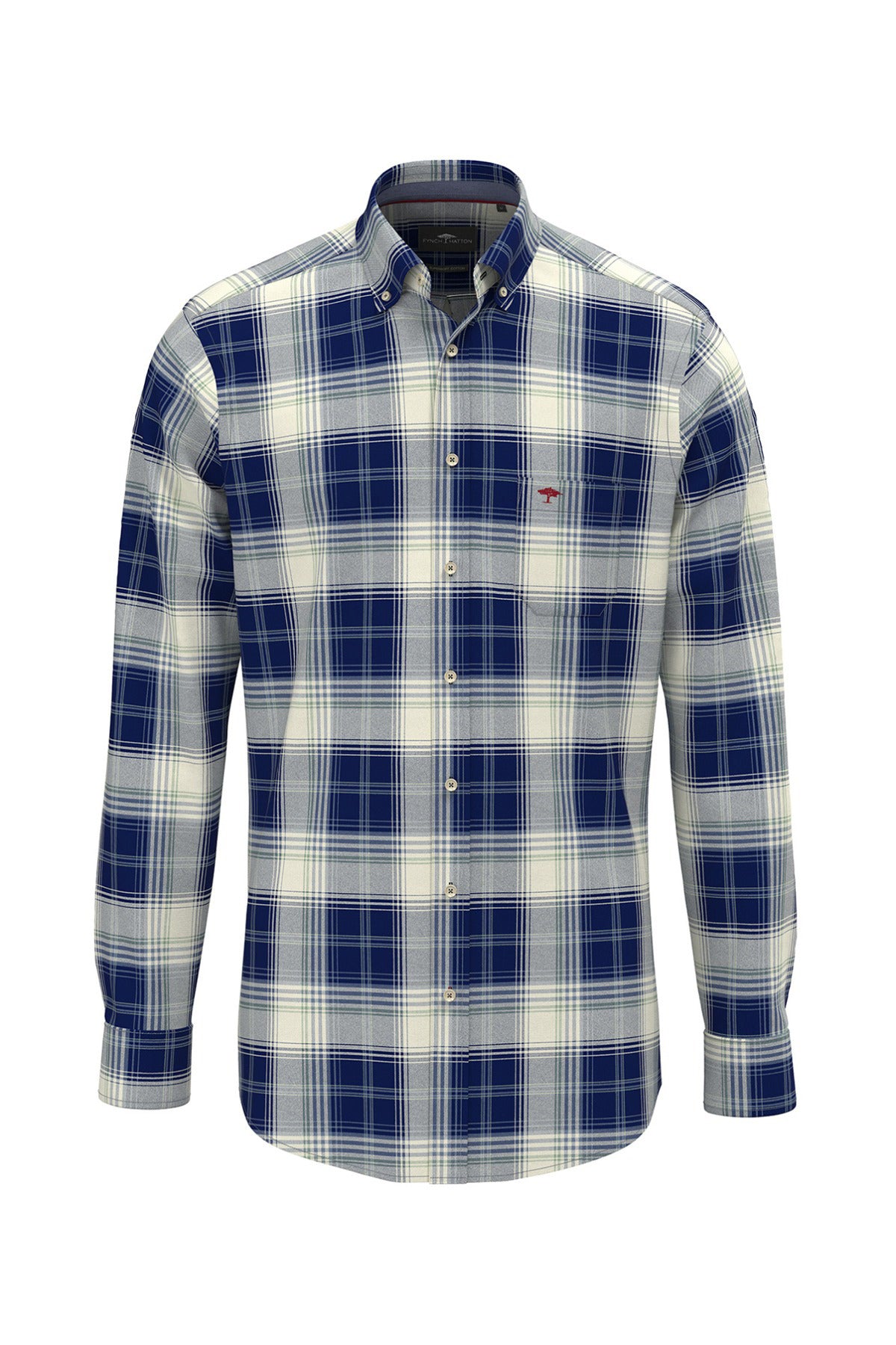 FYNCH-HATTON Modern Flannel Check, B.D., 1/1