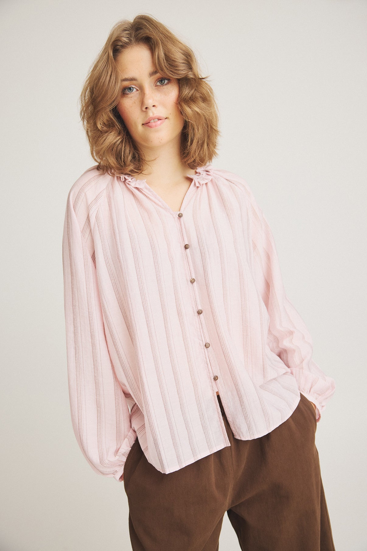 One Two Luxzuz Chalina Shirt