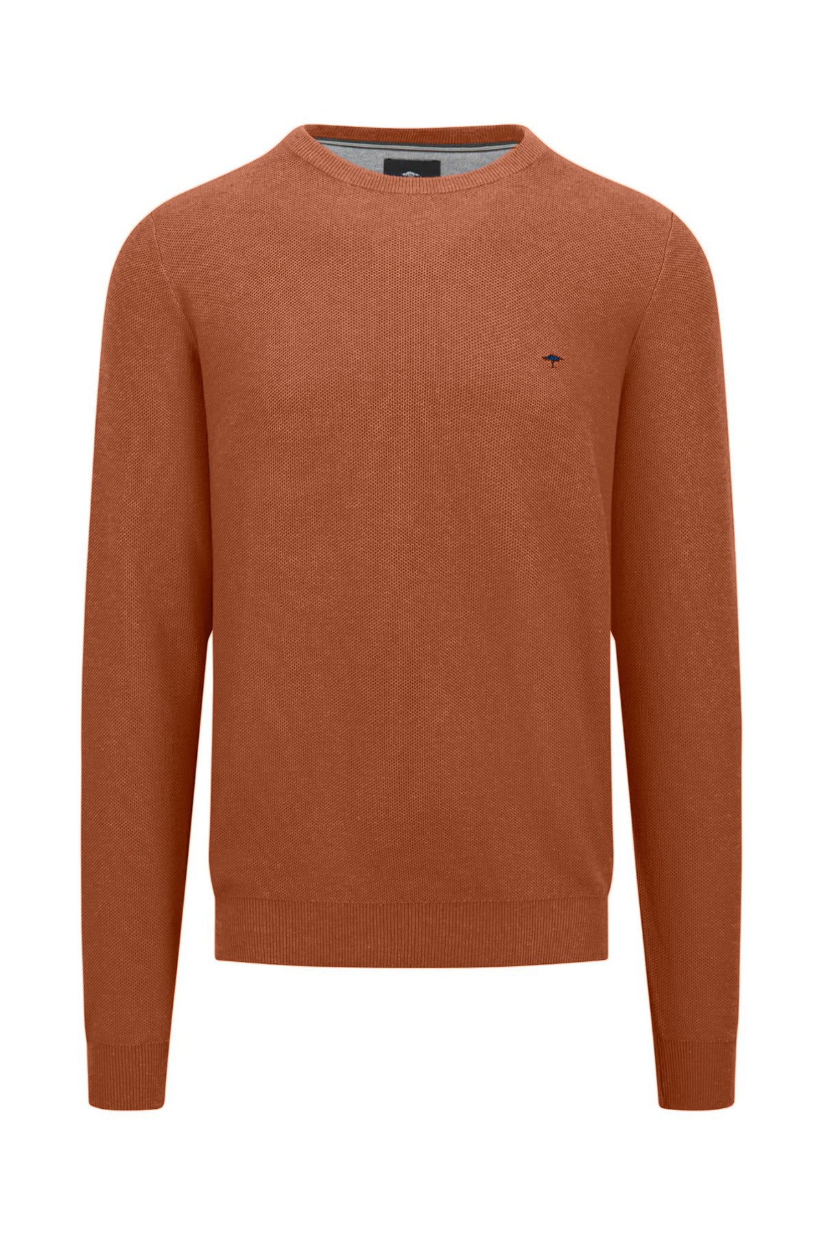 FYNCH-HATTON PULLOVER O-HALS STRUCTURE