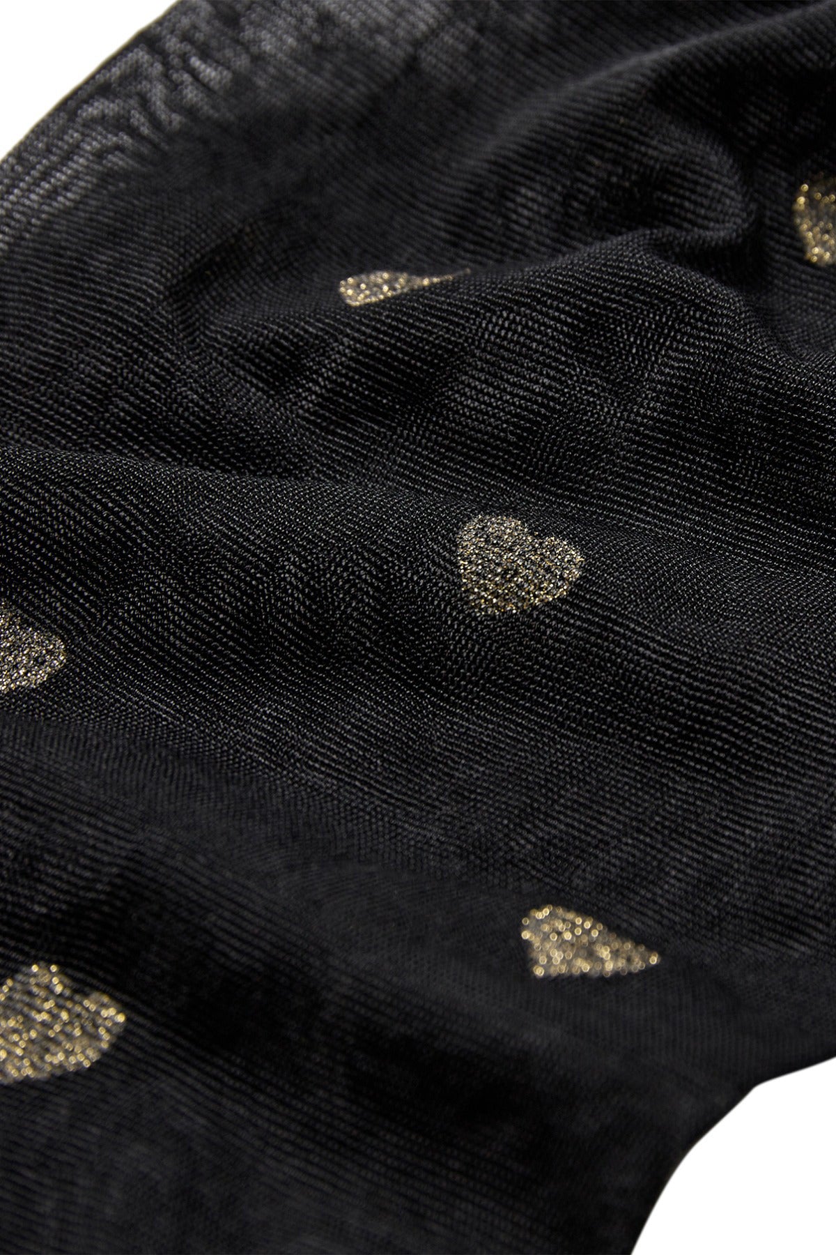 Decoy Strømpebukser 25 denier m. guld hjerter