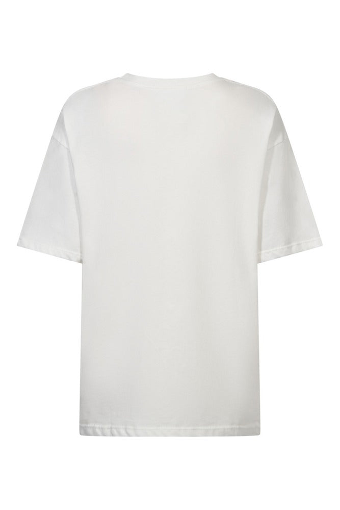 T-shirt i bomuld med hundemotiv