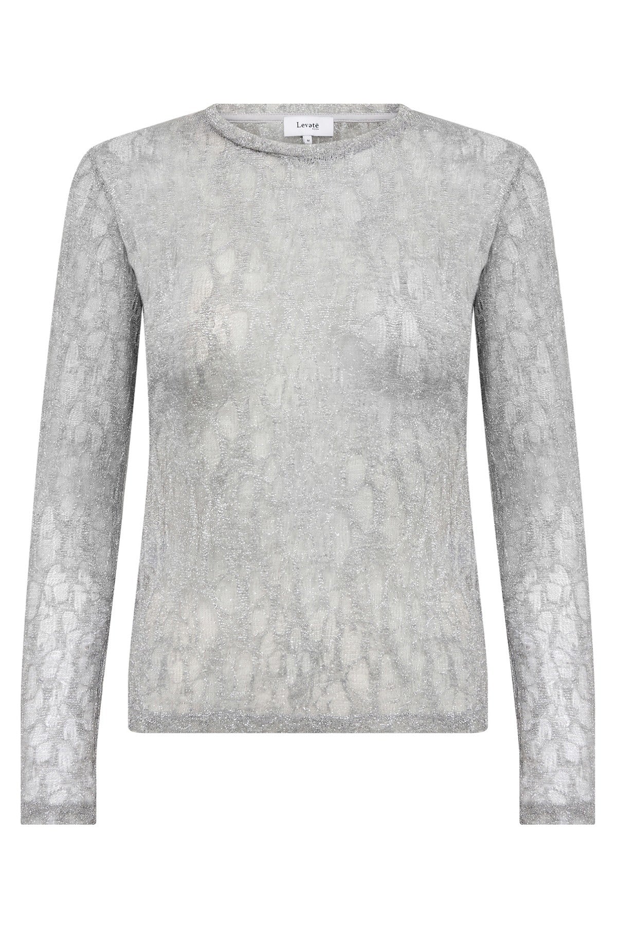 LR-URINA 1 - Langærmet blonde bluse