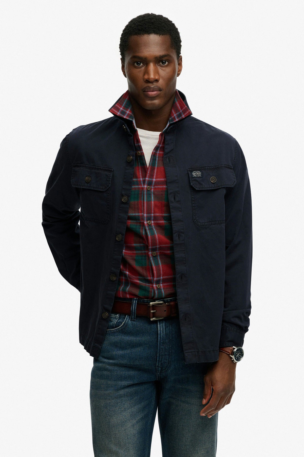 SUPERDRY 2 POCKET OVERSHIRT