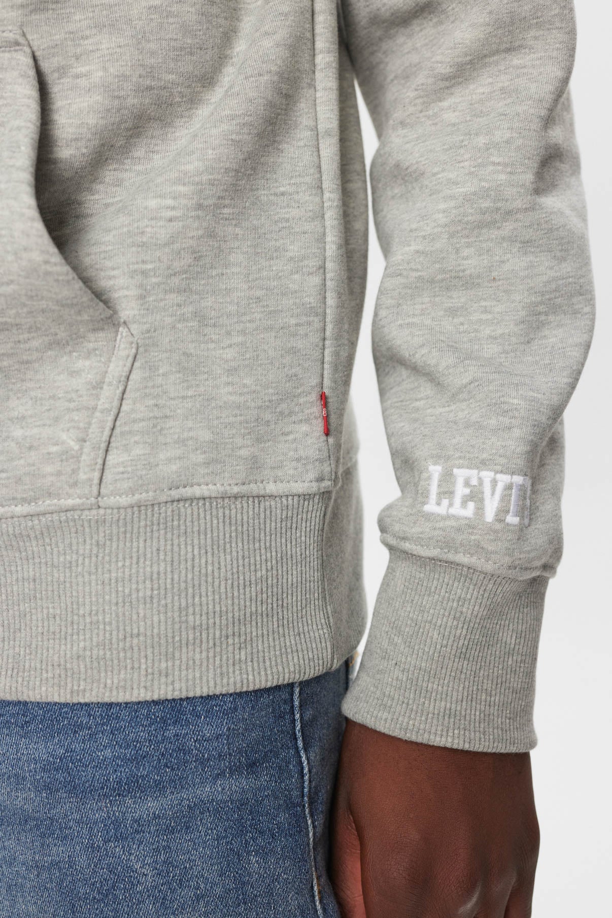 LEVIS BOY SWEATSHIRT MONOGRAM HOODIE