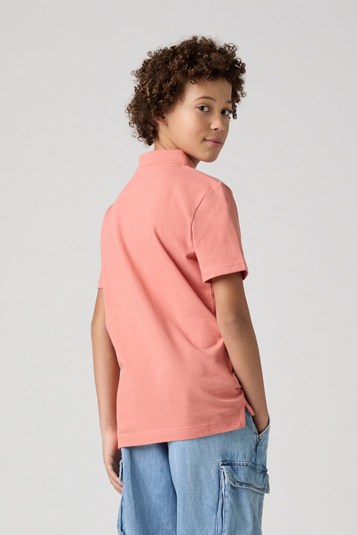 LEVIS BOY LVB BACK NECK TAPE POLO