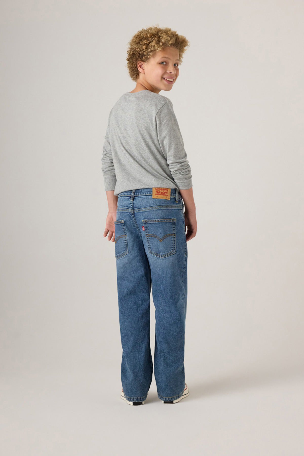 LEVIS BOY 551Z AUTHENTIC STRGHT JEANS