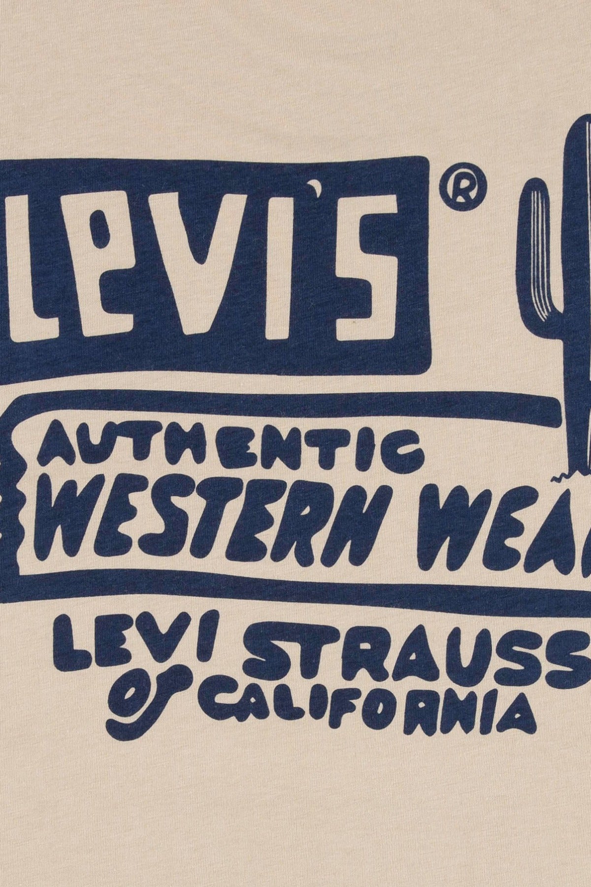 LEVIS BOY T-SHIRT CACTUS OUT WEST