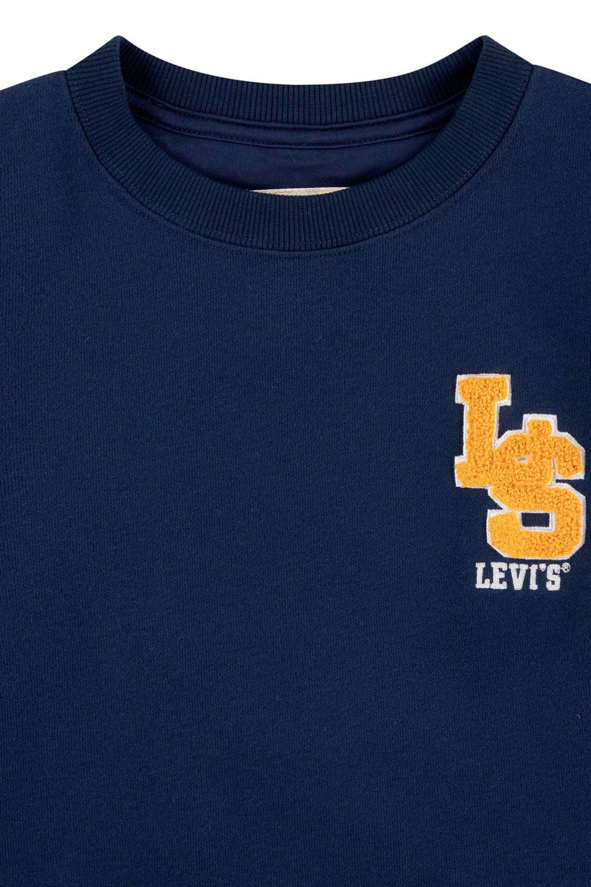 LEVIS BOY SWEATSHIRT MONOGRAM LS CREWNECK