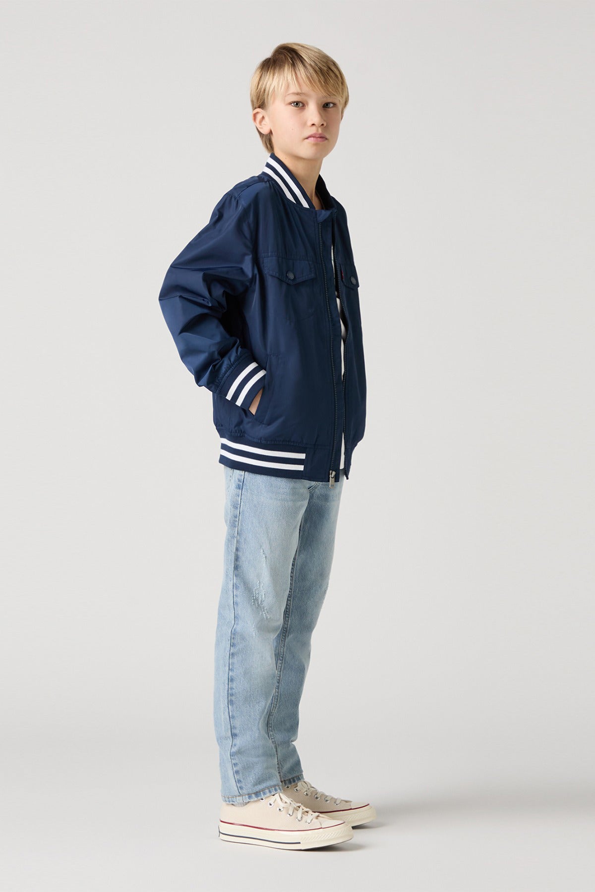 LEVIS BOY MESHED LINED BOMBER