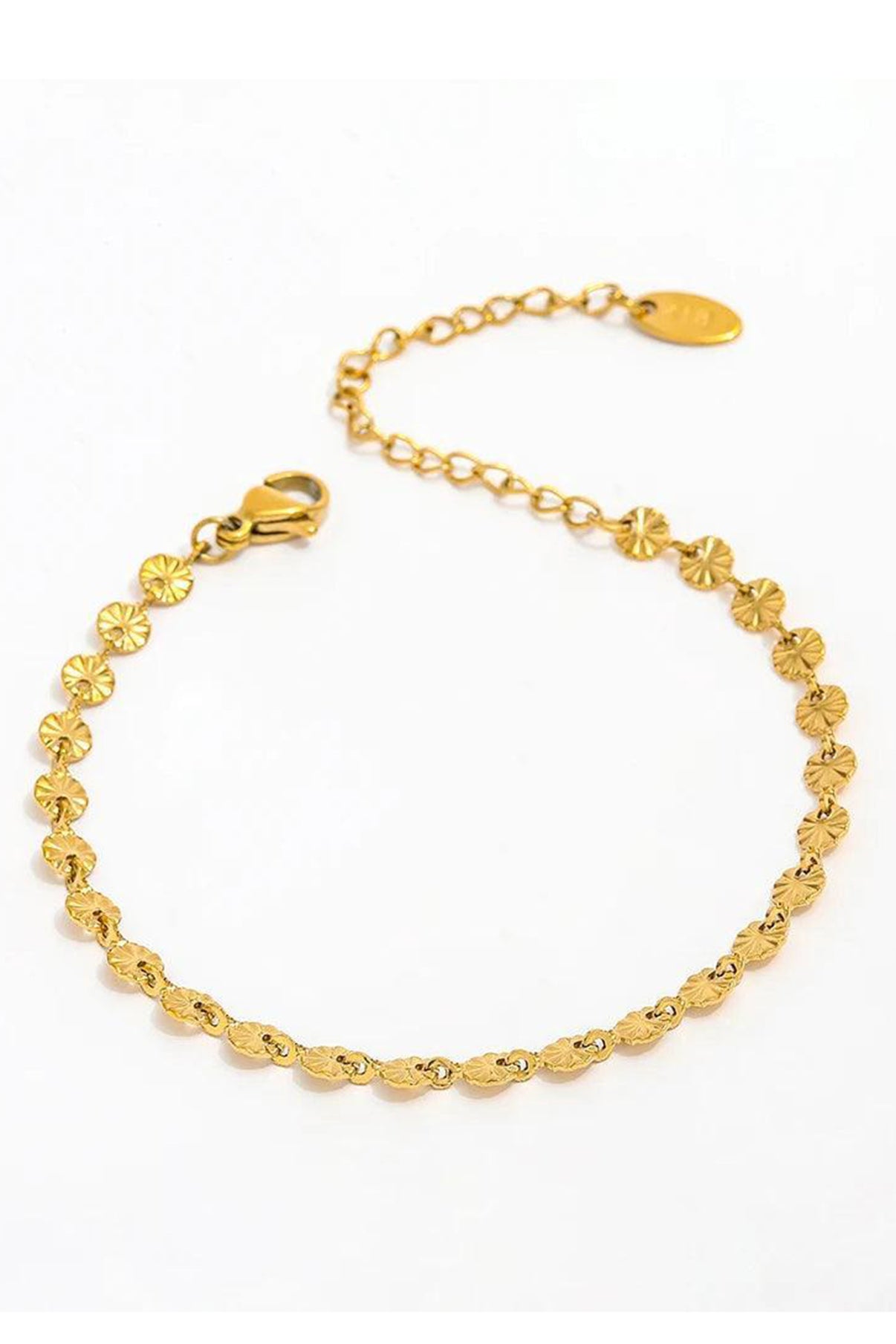 muun studios Burst Dot Bracelet - 18K Gold Plated