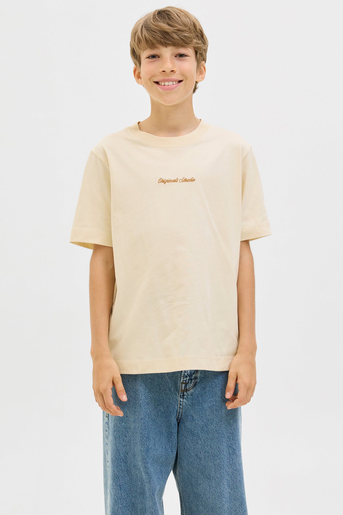 Jack & Jones Junior JORNORREBRO EMB TEE SS CN NOOS JNR