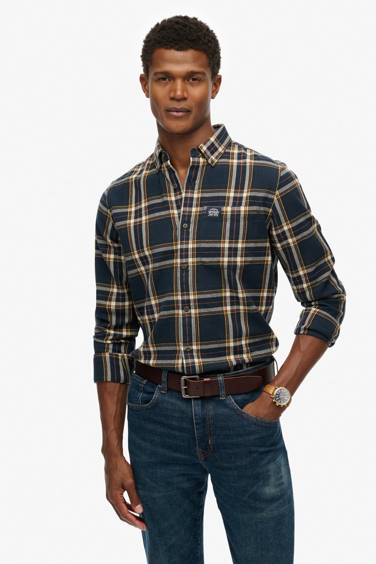 SUPERDRY L/S COTTON LUMBERJACK SHIRT