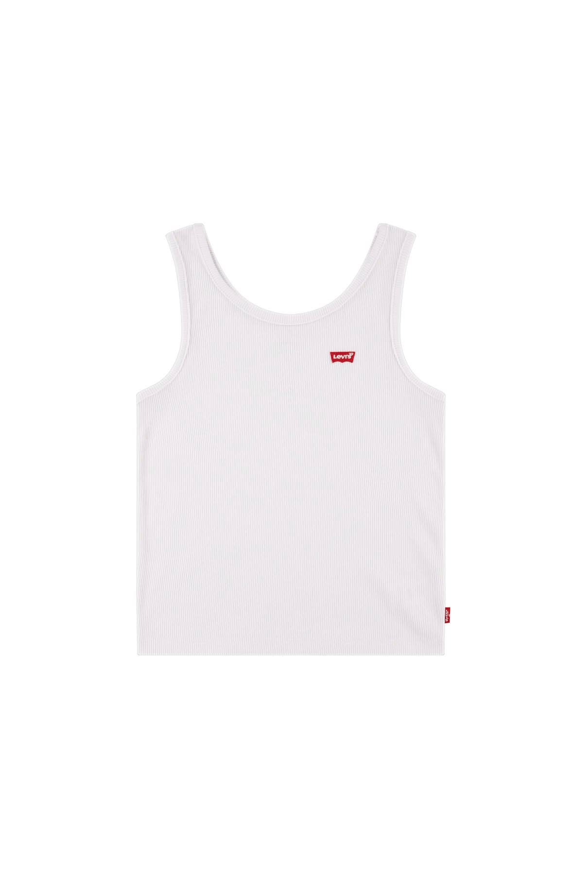 LEVIS GIRL TOP LVG MEET AND GREET RIBBED TANK
